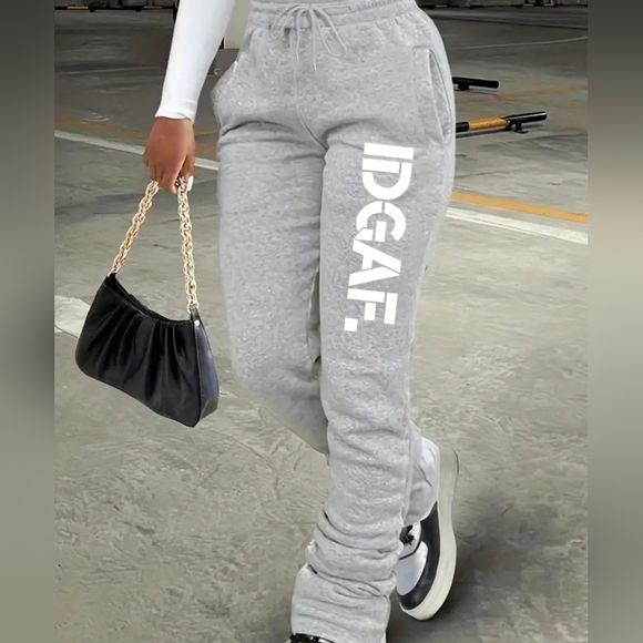 Pants - Casual wear joggers IDGAF